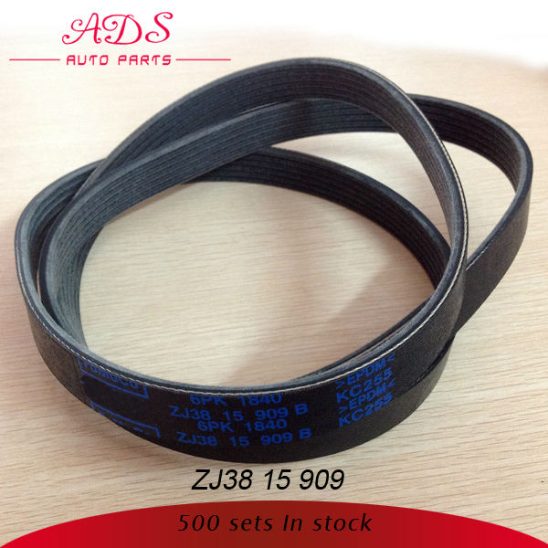 6PK1840 transmission belt for Japanese cars oem:ZJ38-15-909