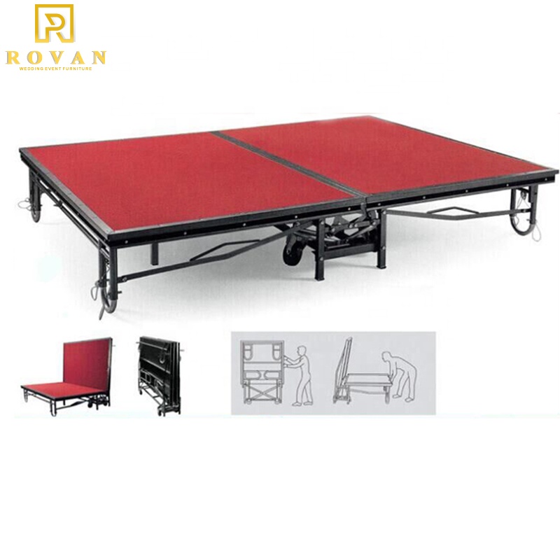 Banquet movable stage