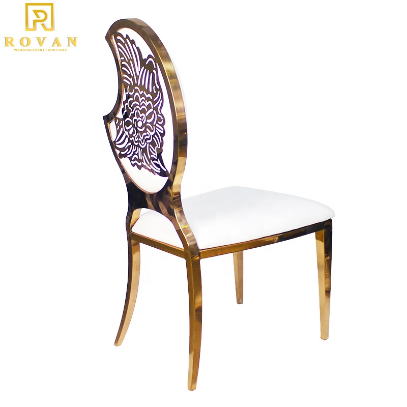 New design modern luxury restaurant metal stainless for banquet wedding ...