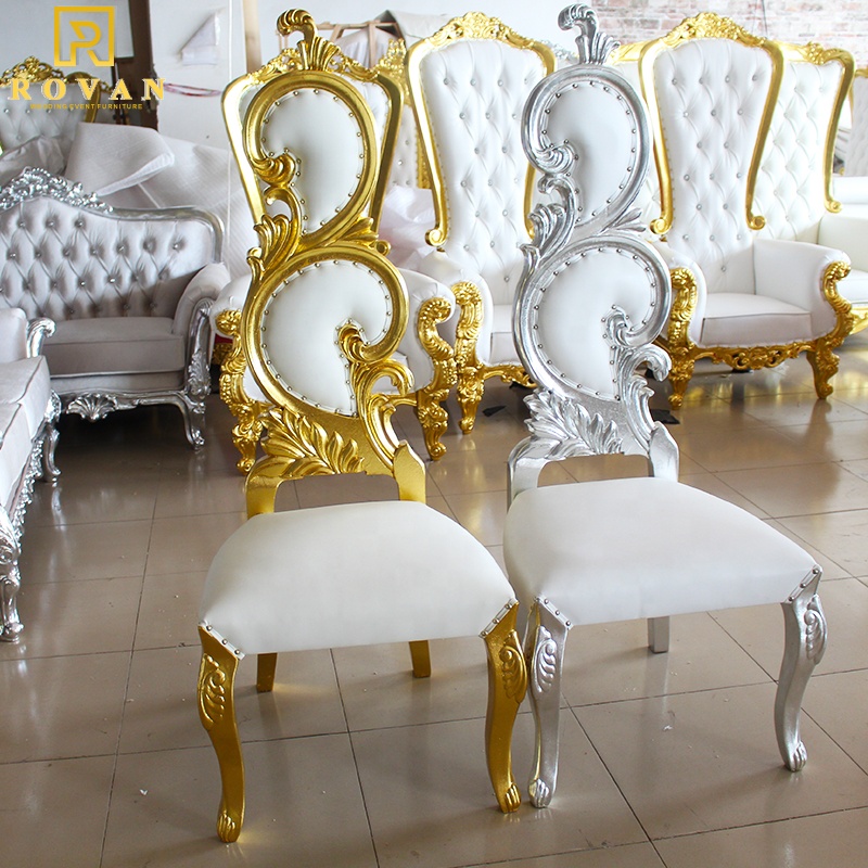 King and Queen Bride and Groom Throne Chairs for Wedding and Party - China  Chair, King Throne Chair