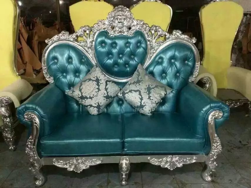 Royal Queen King throne chair rental cheaper bride and groom chair for wedding white king throne bridal chair