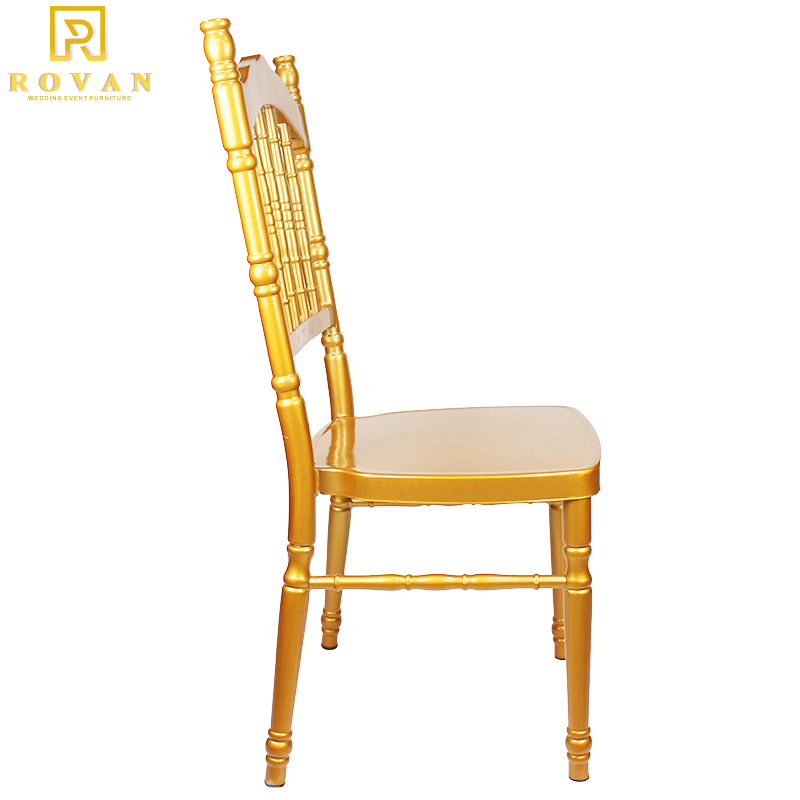 Wholesale Castle golden painting napoleon chair royal chair for wedding event