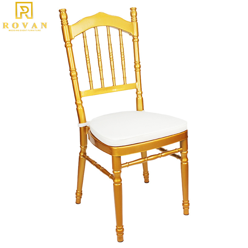 Wholesale Castle golden painting napoleon chair royal chair for wedding event