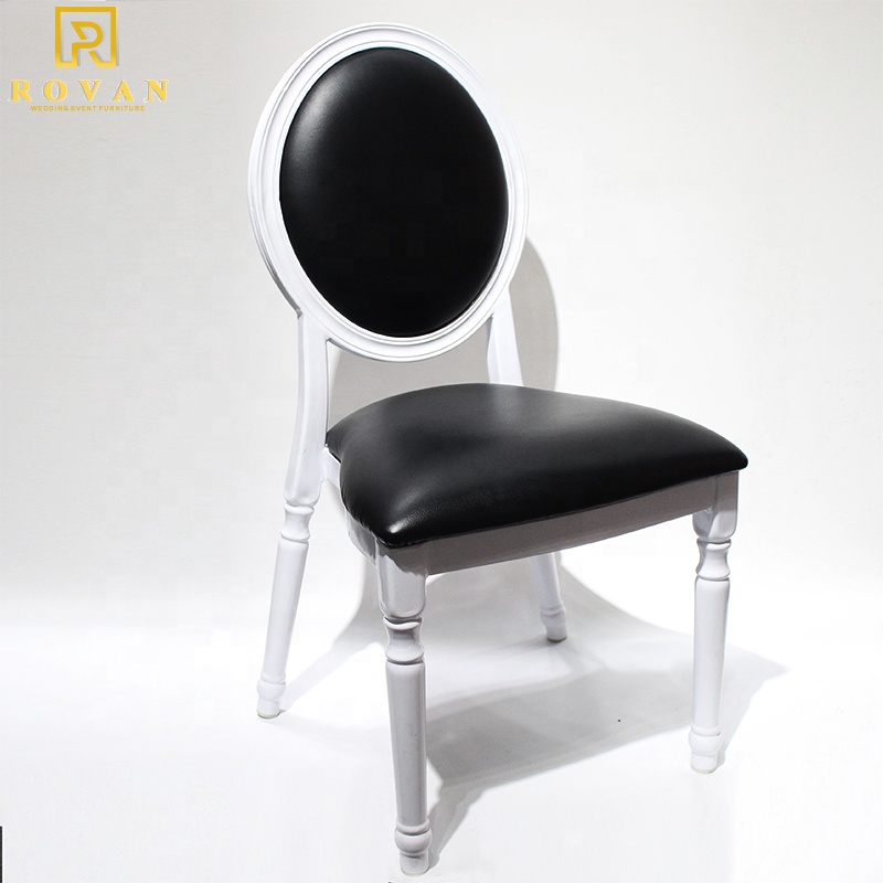 Wholesale popular hot sale Aluminum back egg Louis Chair for wedding event
