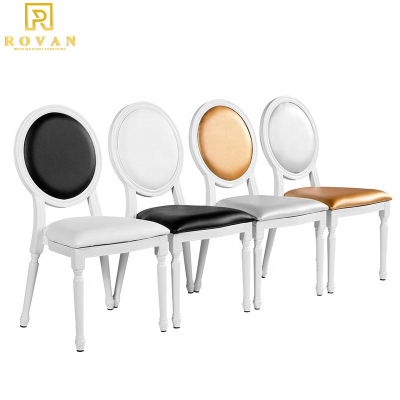 Wholesale popular hot sale Aluminum back egg Louis Chair for wedding event