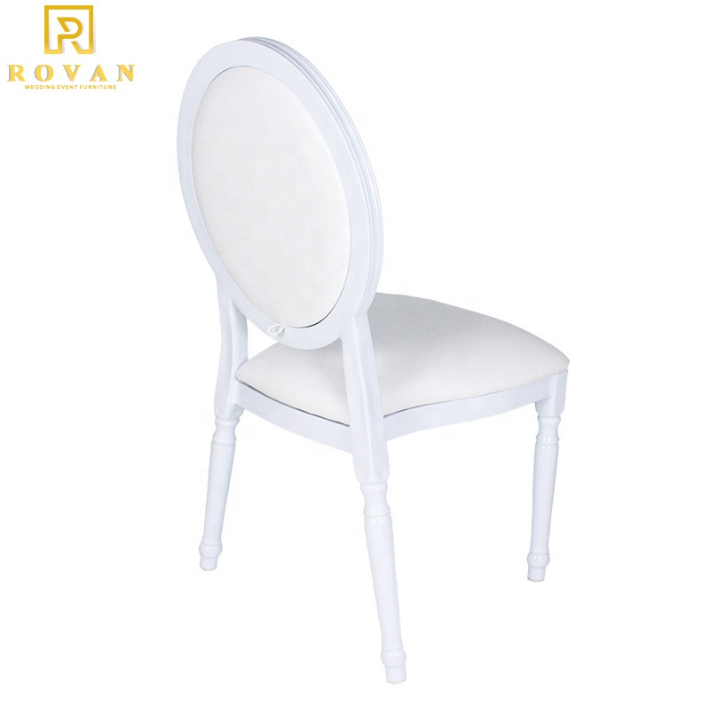 Wholesale popular hot sale Aluminum back egg Louis Chair for wedding event