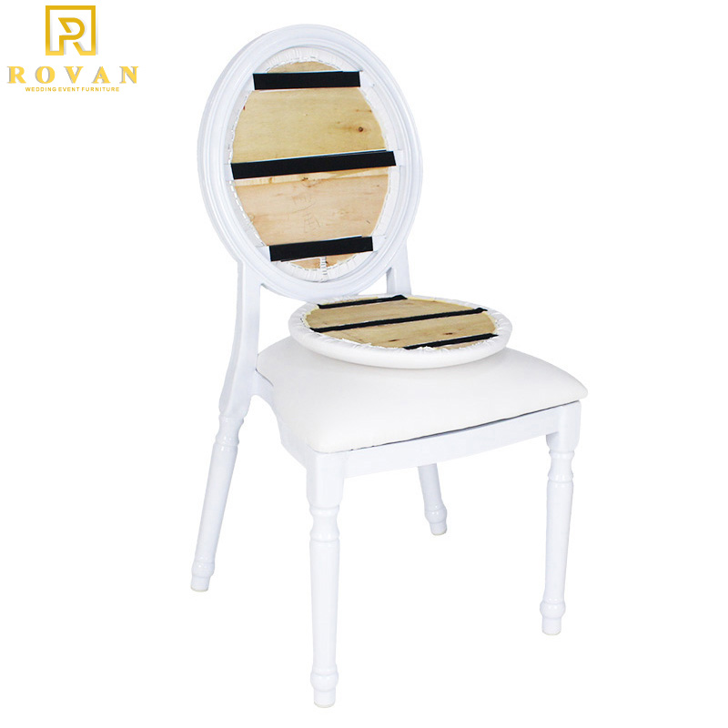 Wholesale popular hot sale Aluminum back egg Louis Chair for wedding event