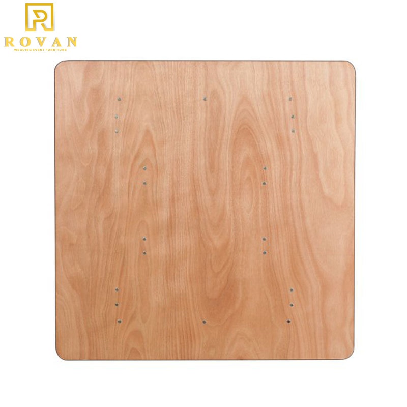 Wholesale modern hotel Furniture Wood Folding Banquet Table set for Wedding and event