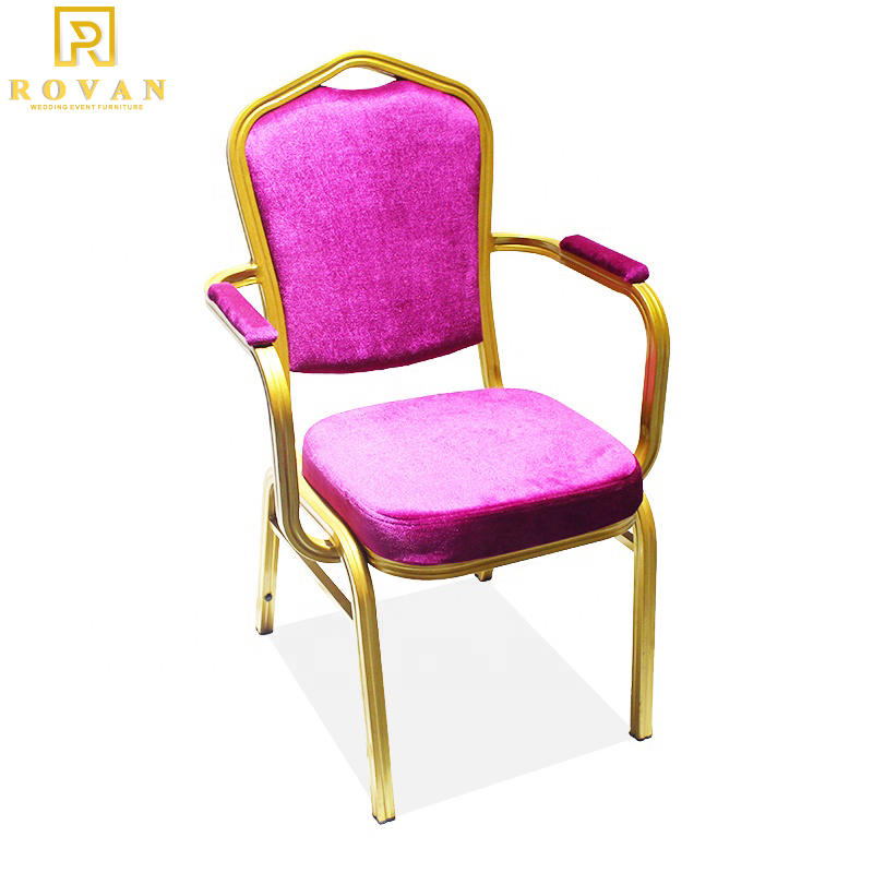 Wholesale hotel chairs steel chairs banquet chairs for wedding used
