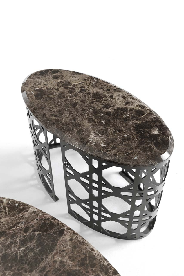 latest design Modern style light luxury marble tabletop marble coffee table