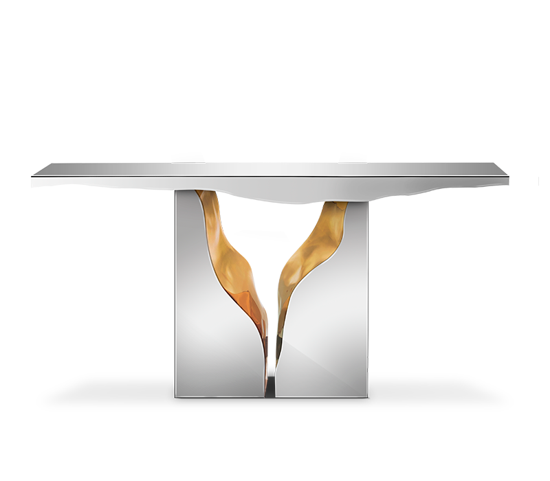 Popular Hallway Table Furniture Designer Luxury Brand Royal Console Table For Home Decoration