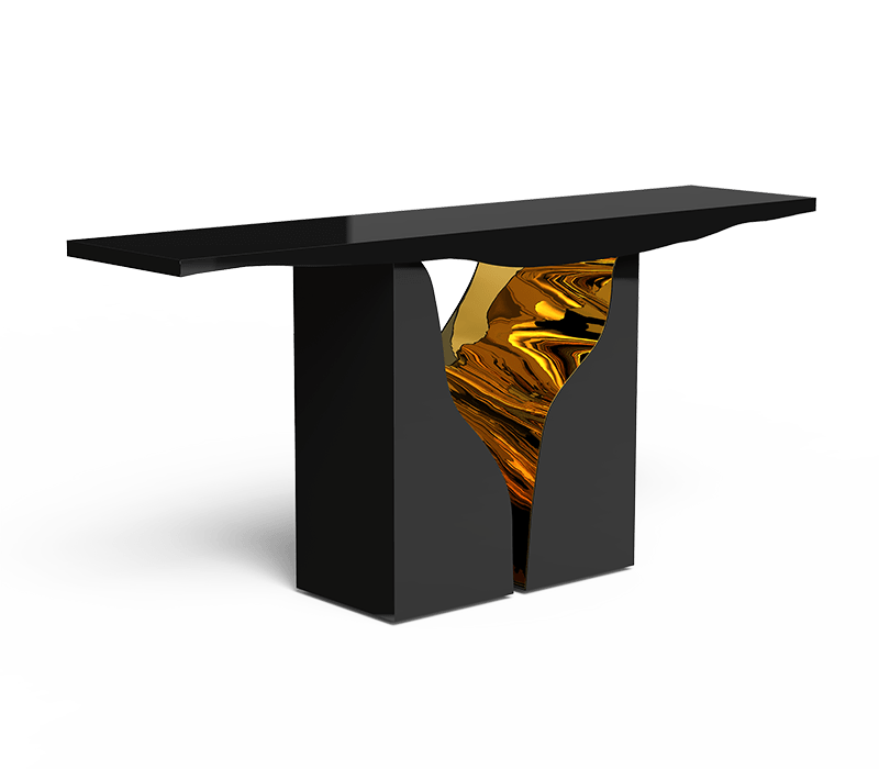 Popular Hallway Table Furniture Designer Luxury Brand Royal Console Table For Home Decoration