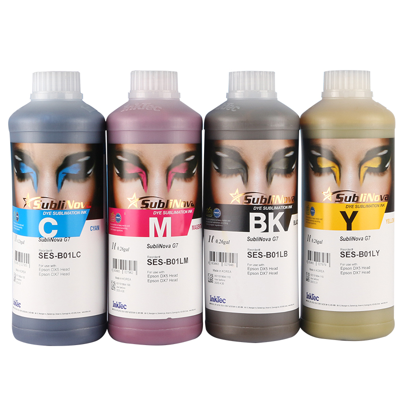 InkTec SubliNova G7 Dye Sublimation Ink for Roland, Mutoh, and Mimaki —  Premier Colour