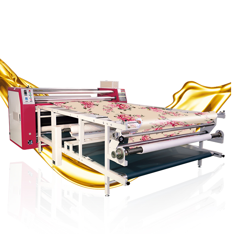 1700D*420 Hot sale product dye sublimation roller heat press machine transfer on fabric for sportswear