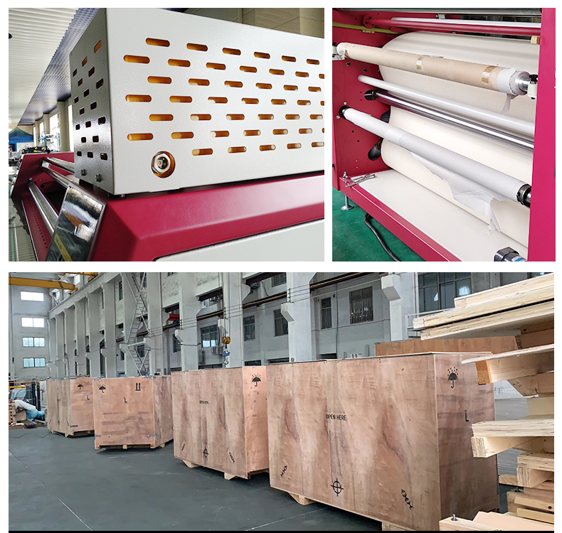 1700D*420 Hot sale product dye sublimation roller heat press machine transfer on fabric for sportswear