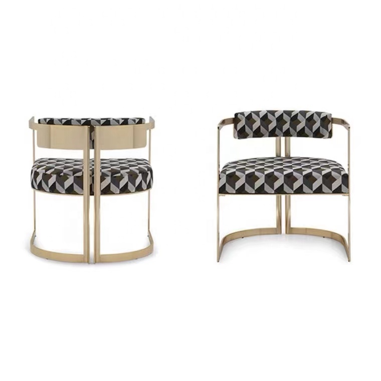 Dining Metal Chairs High Quality Luxury Bar Stools And Hotel Sets Luxury Modern Armchairs Furniture