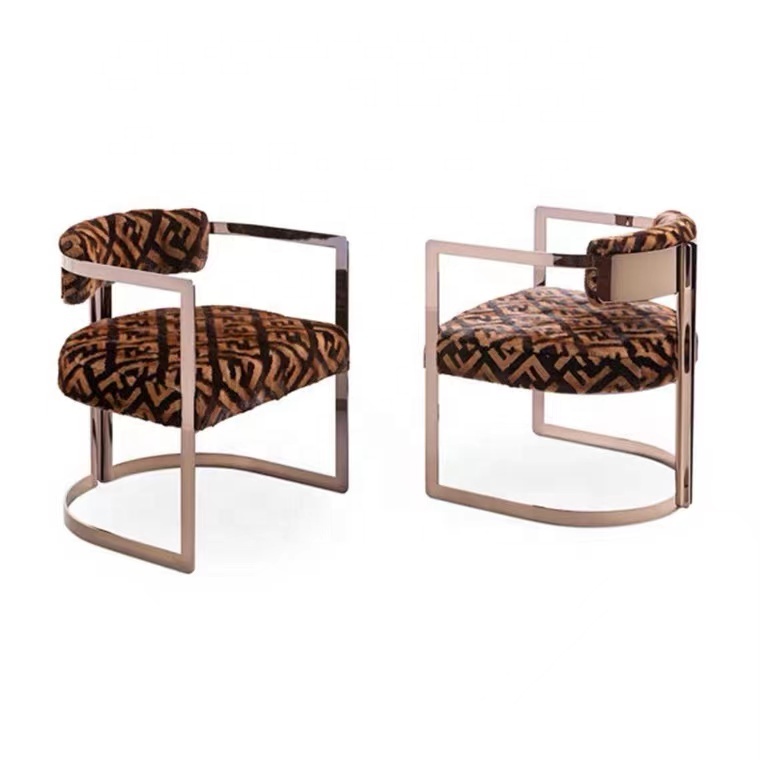 Dining Metal Chairs High Quality Luxury Bar Stools And Hotel Sets Luxury Modern Armchairs Furniture