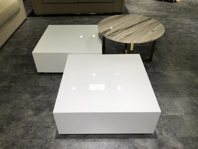 High quality Italian design marble stone luxury living room coffee table for home furniture
