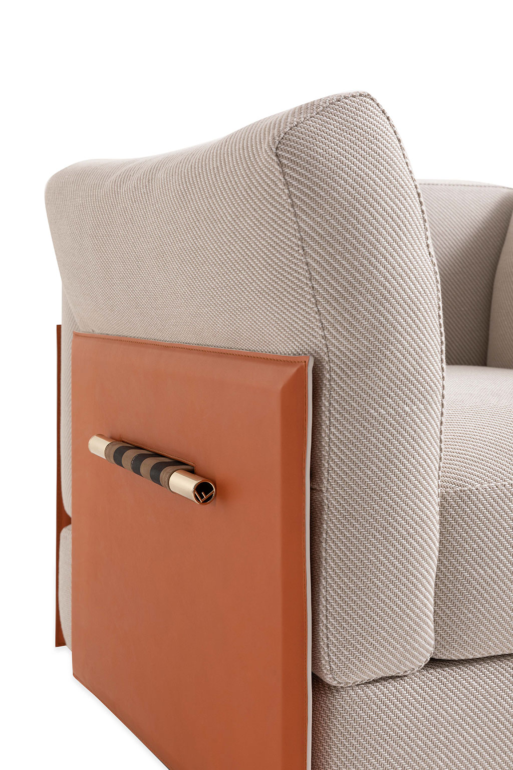 Modern Style New Fashionable Design High Density Resilient Sponge Sofa Luxury Single Sofa Chair For Living Room