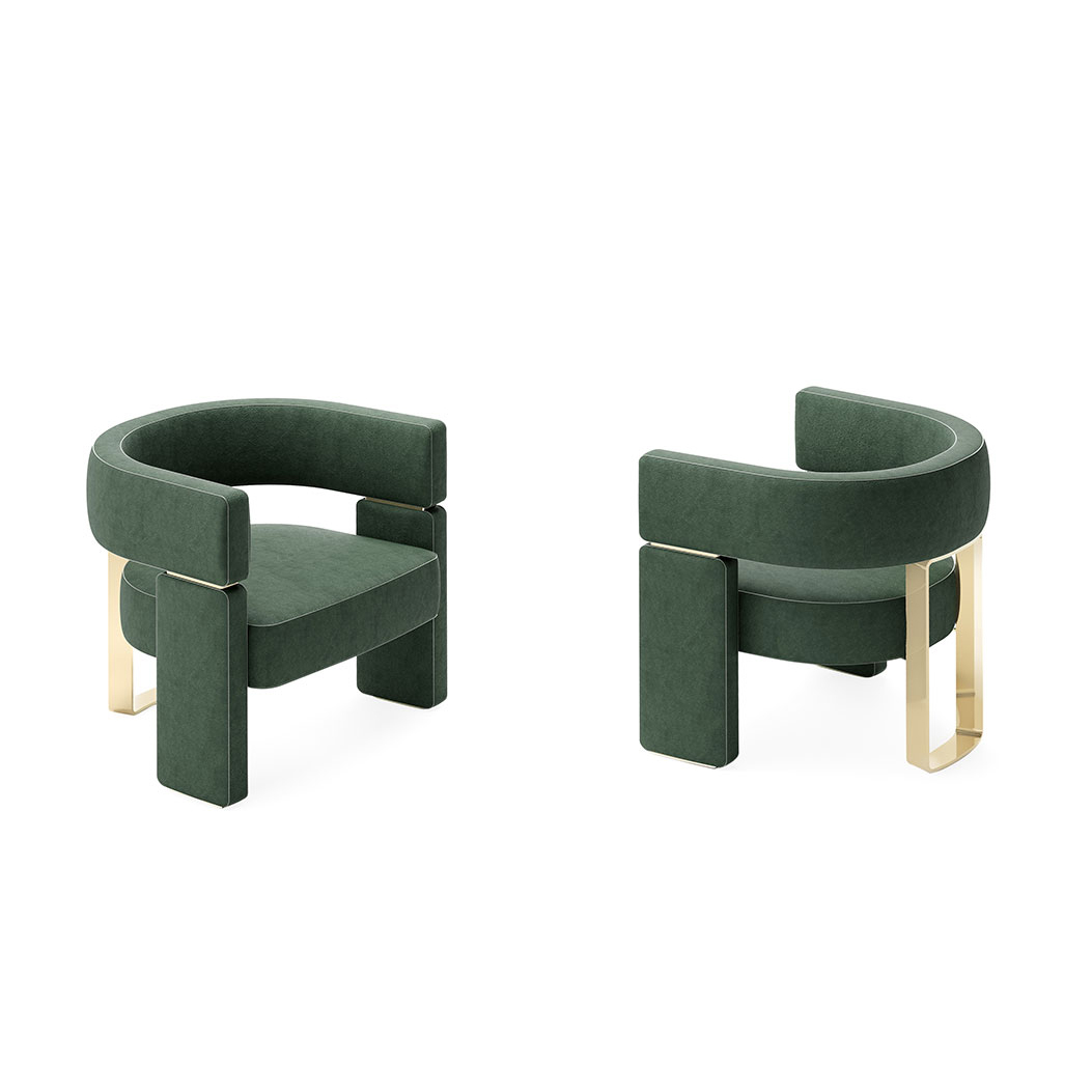 Customized Modern Simple Design Home Armchair Modern Living Room Luxury Comfortable Single Chair