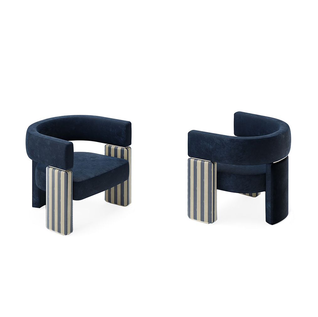 Customized Modern Simple Design Home Armchair Modern Living Room Luxury Comfortable Single Chair