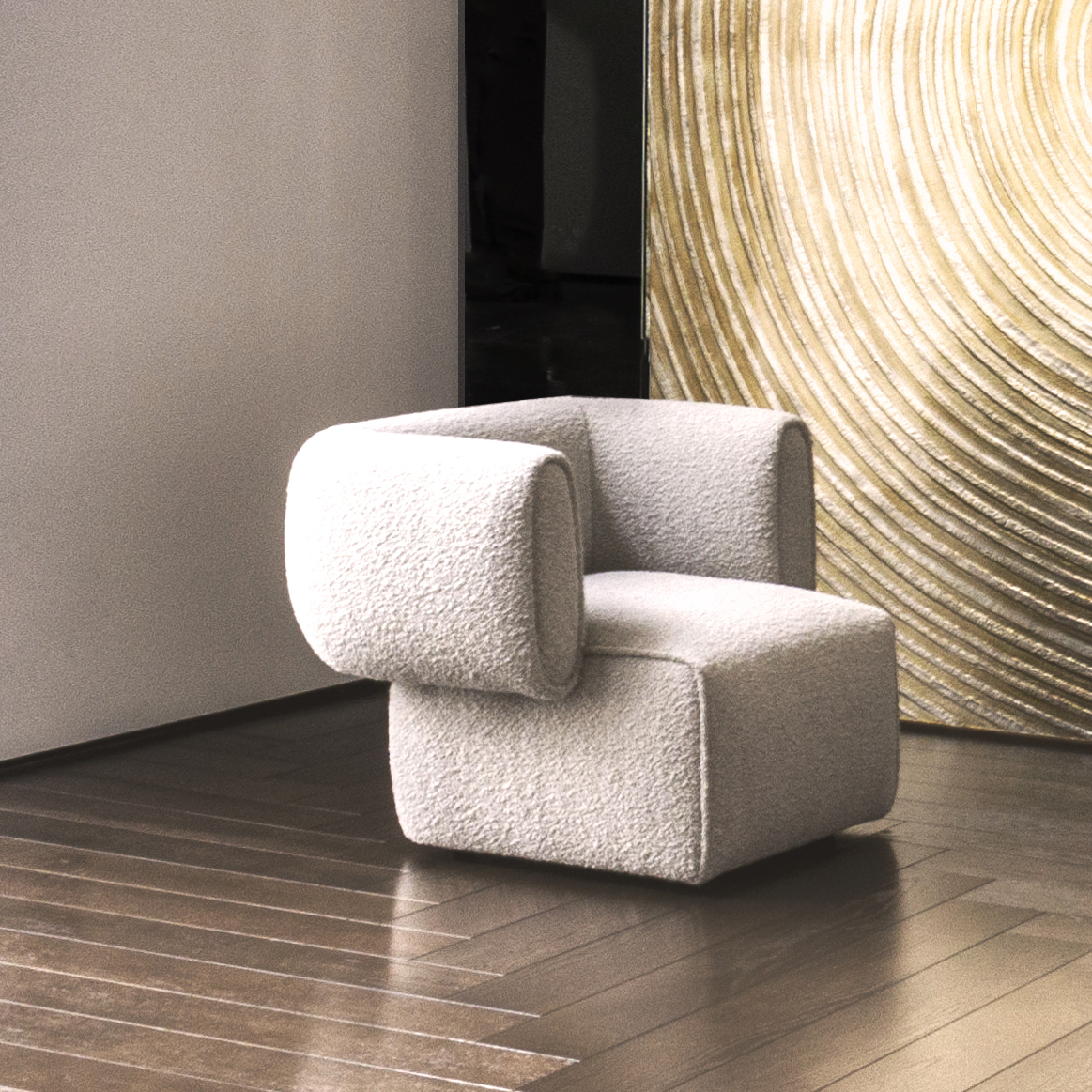 Custom Italian Luxury Style Living Room Home Furniture Sofa Matte Technology Fabric Morden Sofa Set