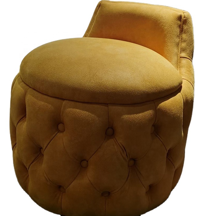 High quality modern design stool ottomans single sofa chair for living room furniture