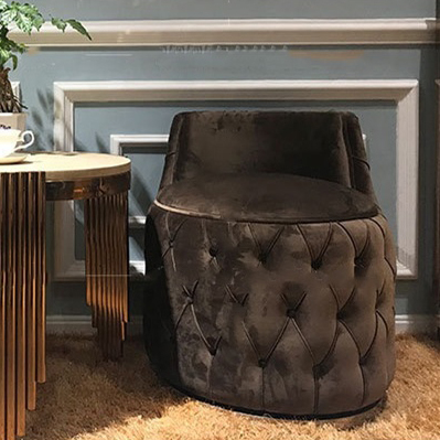 High quality modern design stool ottomans single sofa chair for living room furniture