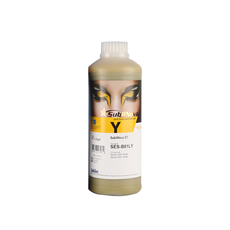 1000ml sublimation dye ink sure color korea hot sale SES ink for fabric t-shirt printing