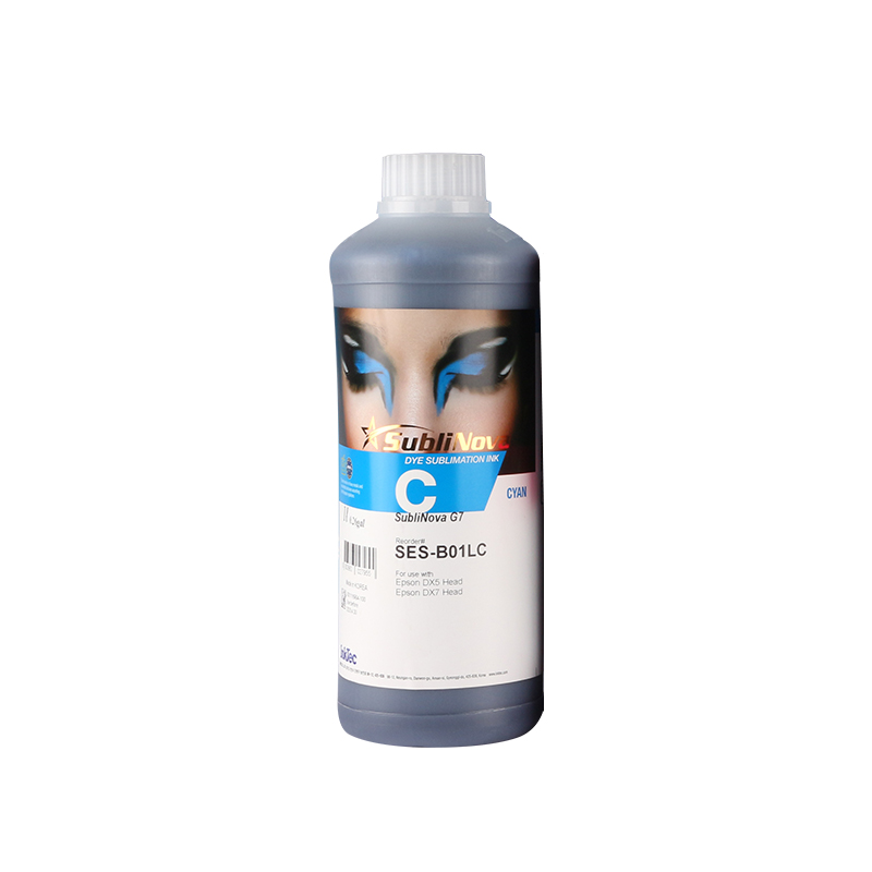 1000ml sublimation dye ink sure color korea hot sale SES ink for fabric t-shirt printing