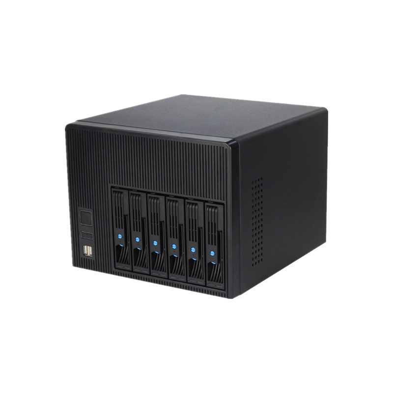 MINI-ITX nas server chassis hom media data storage server case empty diy computer enclosure an offline Google Photos alternative