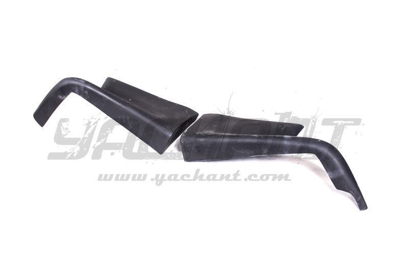 Trade Assurance Fiber Glass Rear Spats Add-on Fit For 1989-1994 Skyline R32 GTS TS Style Rear Spats Add-on