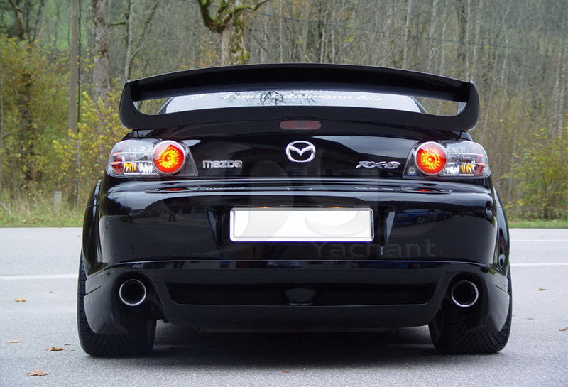 Trade Assurance FRP Fiber Glass Rear Lip Fit For 2004-2008 RX8 RMG Style Body Kit Rear Bumper Lip