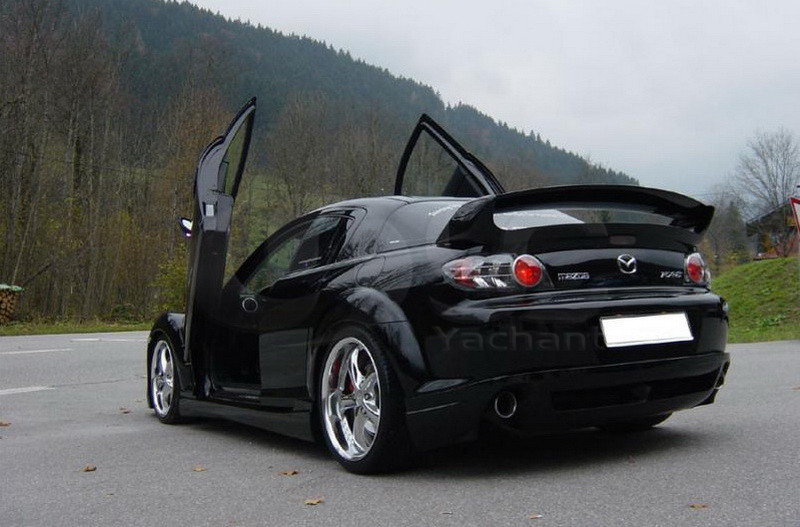Trade Assurance FRP Fiber Glass Rear Lip Fit For 2004-2008 RX8 RMG Style Body Kit Rear Bumper Lip