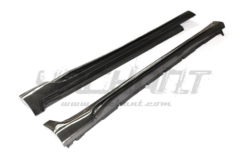 Trade Assurance Fiber Glass Side Skirts Fit For 2007-2010 G35 G37 4D Sedan WI Style Side Skirts