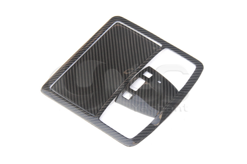 Trade Assurance Twill Weave Glossy Finish Dry Carbon Fiber Interior Trim Fit For 2008-2016 R35 GTR CBA DBA Map Light Cover