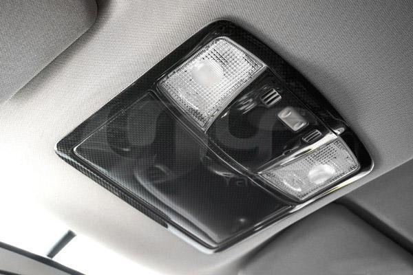 Trade Assurance Twill Weave Glossy Finish Dry Carbon Fiber Interior Trim Fit For 2008-2016 R35 GTR CBA DBA Map Light Cover