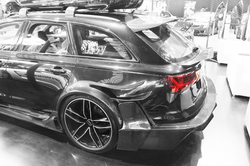 Trade Assurance Carbon Fiber Side Skirts Canards Fit For 2015-2017 RS6 Side Skirts Canards
