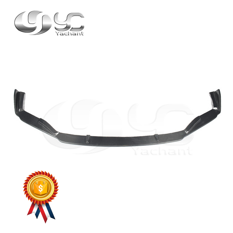 Trade Assurance Carbon Fiber Front Bumper Lip Fit For 2013-2015 IS F Sport AG Style Front Lip