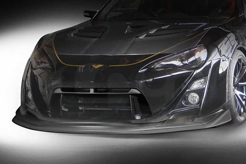 Trade Assurance FRP Fiber Glass Front Bumper Lip Fit For 2012-2016 GT86 FT86 ZN6 FRS VS Wide Body Style Front Lip