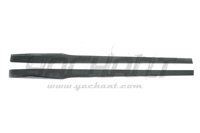 Trade Assurance Carbon Fiber Side Skirt Fit For 2016-2017 F87 M2 M Design Style Side Skirt Extension Underboard