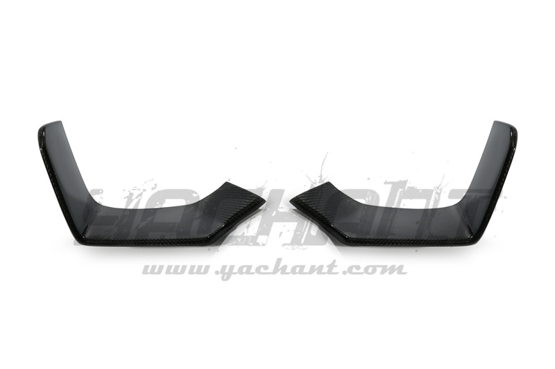 Trade Assurance Carbon Fiber Front Vents Fit For 2014-2019 F80 M3 F82 F83 M4 MAD Style Front Side Vent Lower Valence