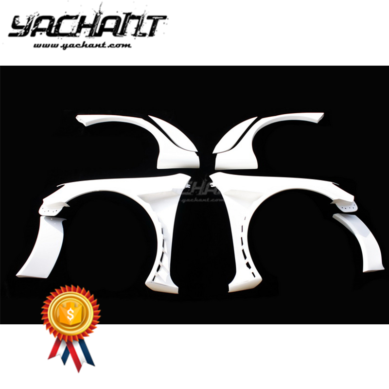 Trade Assurance FRP Fiber Glass Fender Kits Fit For 2009-2012 Golf 6 VI & GT I& R20 Racing Style Wide Fender Flare