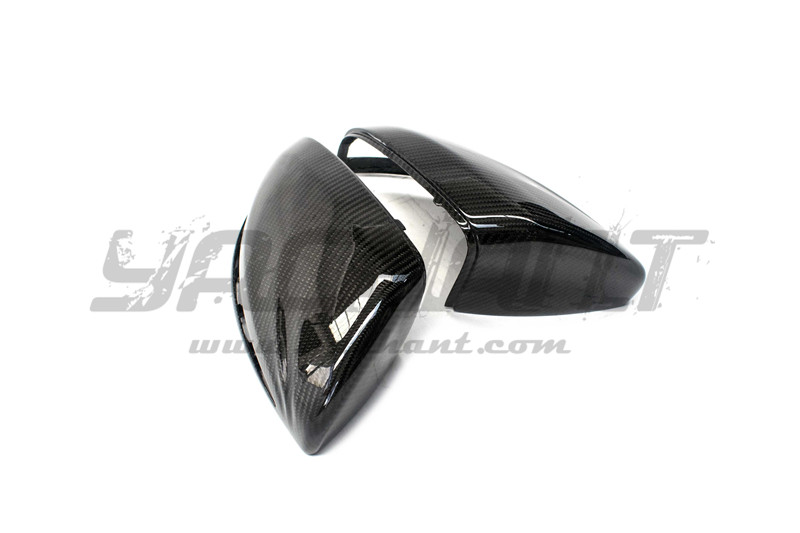 Trade Assurance Dry Carbon Fiber Mirror Cover Fit For 2015-2018 MB W205 C Class & C63 Sedan YC DESIGN Style Side Mirror Frame