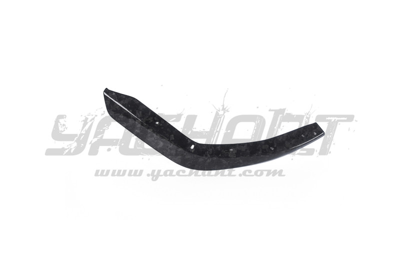 Trade Assurance Dry Carbon Fiber Front Lip Fit For 2019-2020 3 Series G20 G28 MPF Style Front Lip Forged Carbon Weave
