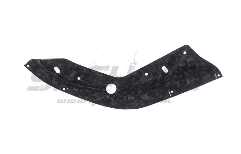 Trade Assurance Dry Carbon Fiber Front Lip Fit For 2019-2020 3 Series G20 G28 MPF Style Front Lip Forged Carbon Weave