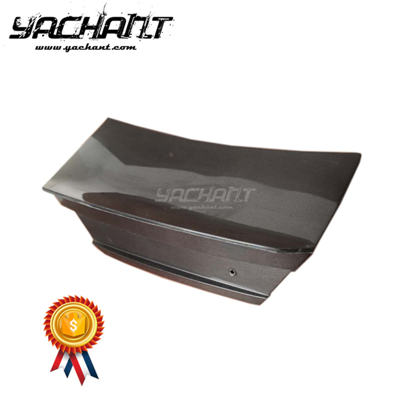 Trade Assurance Carbon Fiber Trunk Fit For 1996-2000 Evo 4-6 DL Style Rear Trunk Boot Lid