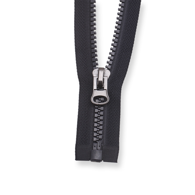 #8 plastic zipper open end for men's jacket