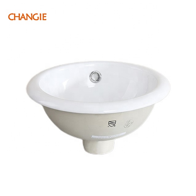 Bathroom Ceramic sink For Washing basin For Hotel Exhibition Washroom 1009