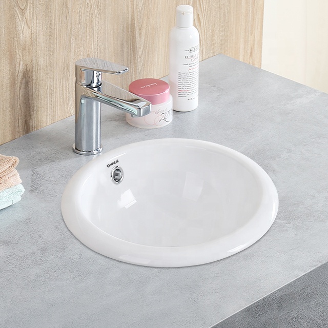 Bathroom Ceramic sink For Washing basin For Hotel Exhibition Washroom 1009